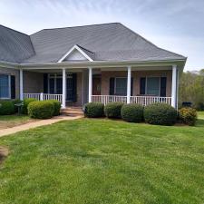 Mold and Algae Removal from Brick in Earlysville, VA 3